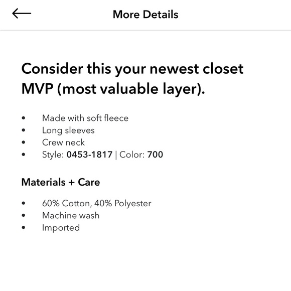 American Eagle - Cozy Blue Crewneck Sweater, Skiing - US LG - Picture 10 of 11